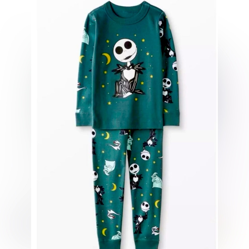 Hanna Andersson Pajamas Nightmare Before Christmas Jack Skeleton